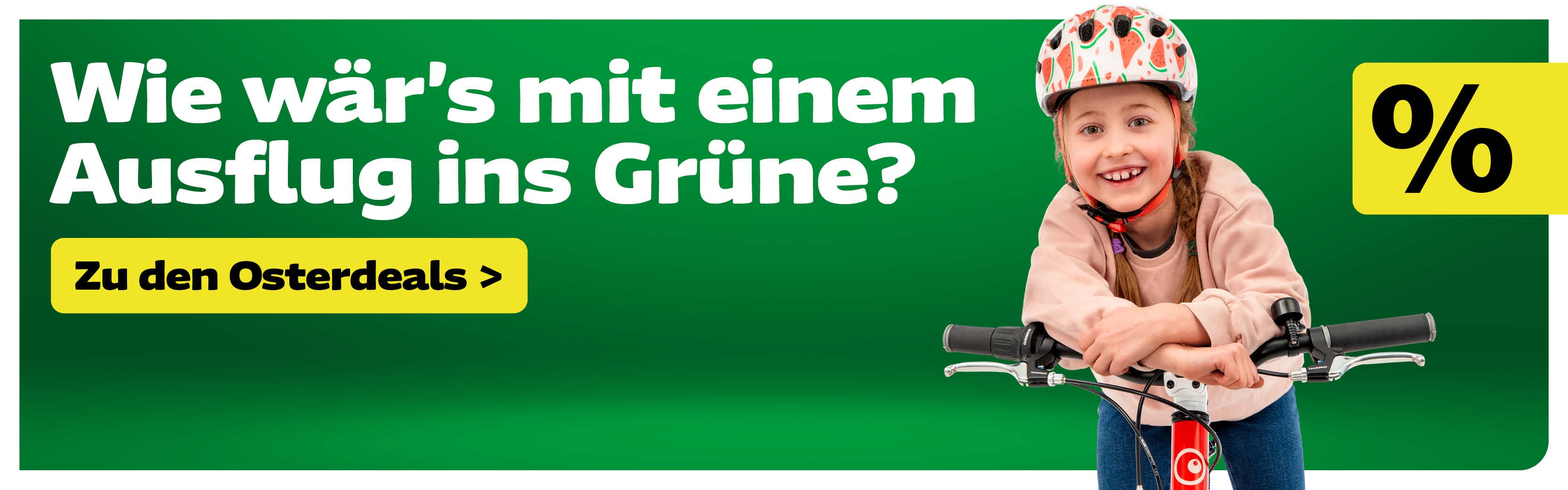Wir wär's mit einem Ausflug ins Grüne? Zu den Osterdeals