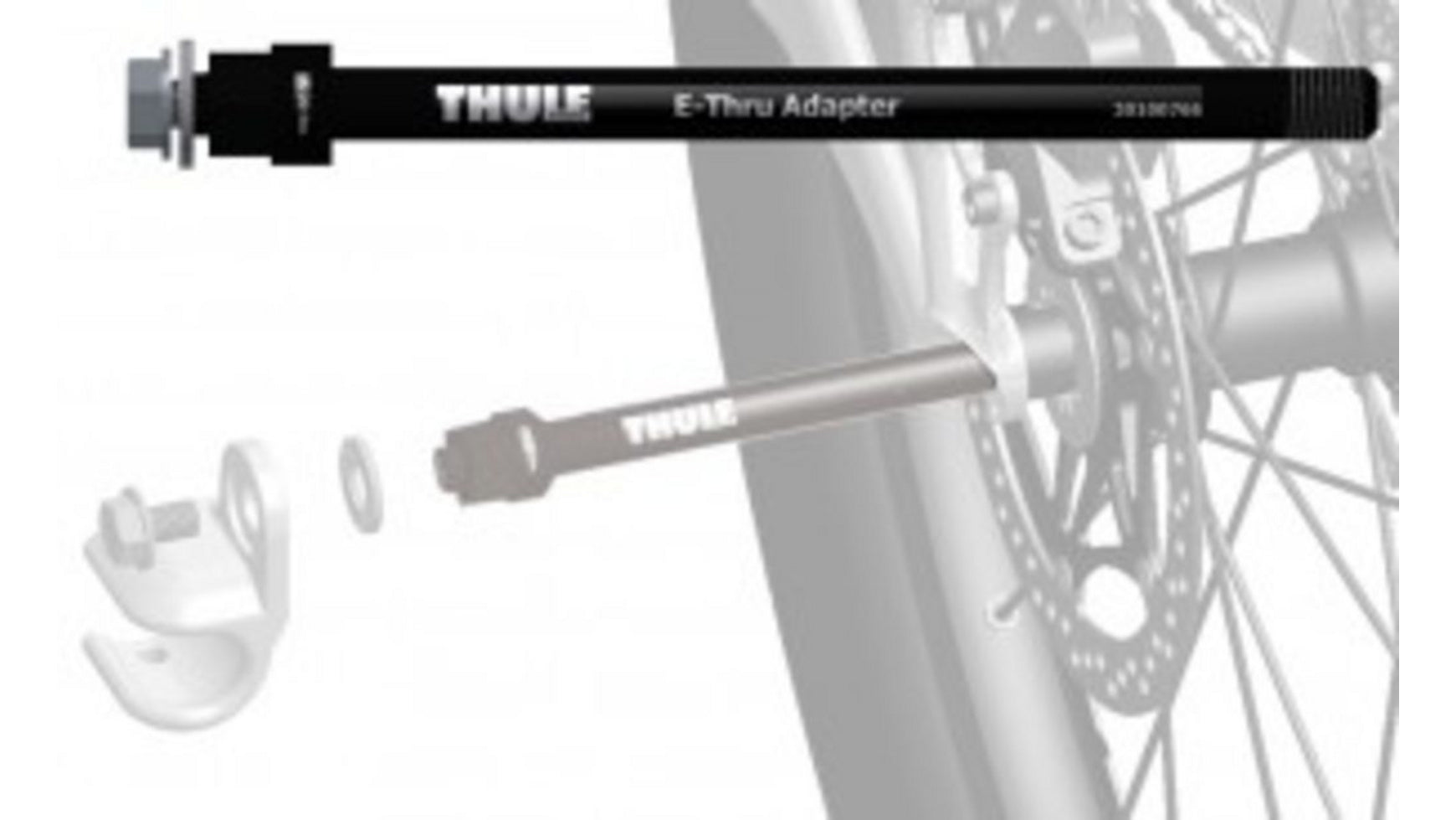 thule fahrradanhänger kupplung steckachse Thule Adapter für Achse Coaster