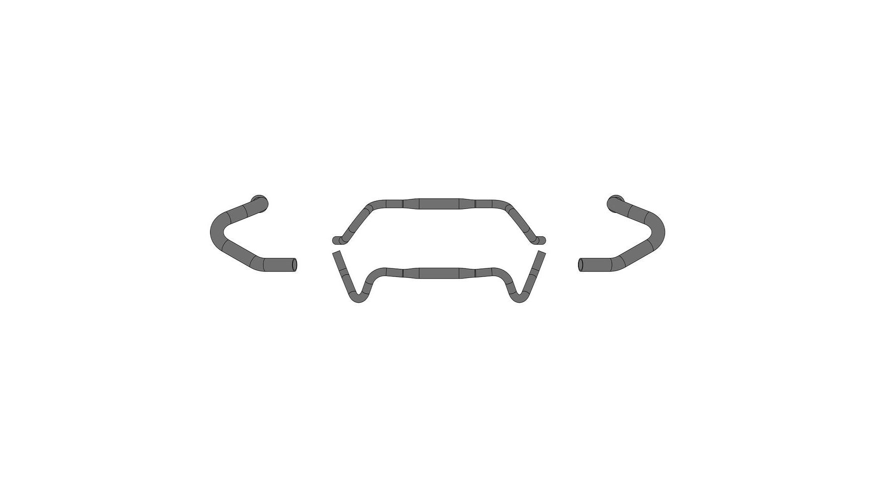 Ergotec Gravel Lenkerbügel 31,8 mm image 1