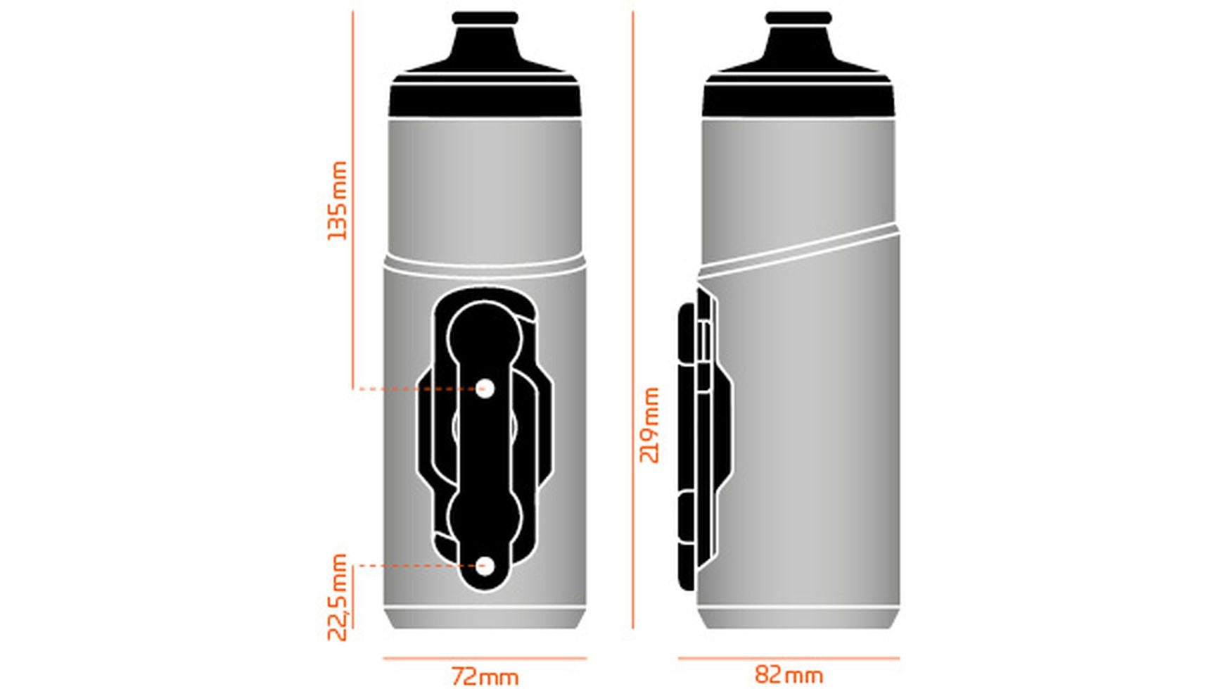 Fidlock Twist Bottle 600ml Set image 1