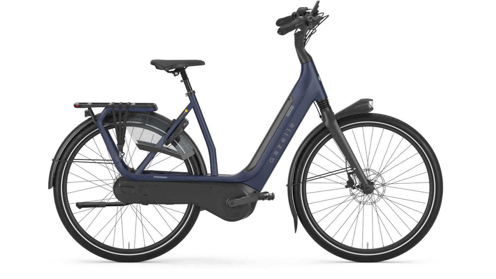 gazelle blau fahrrad Gazelle Avignon C8 HMB