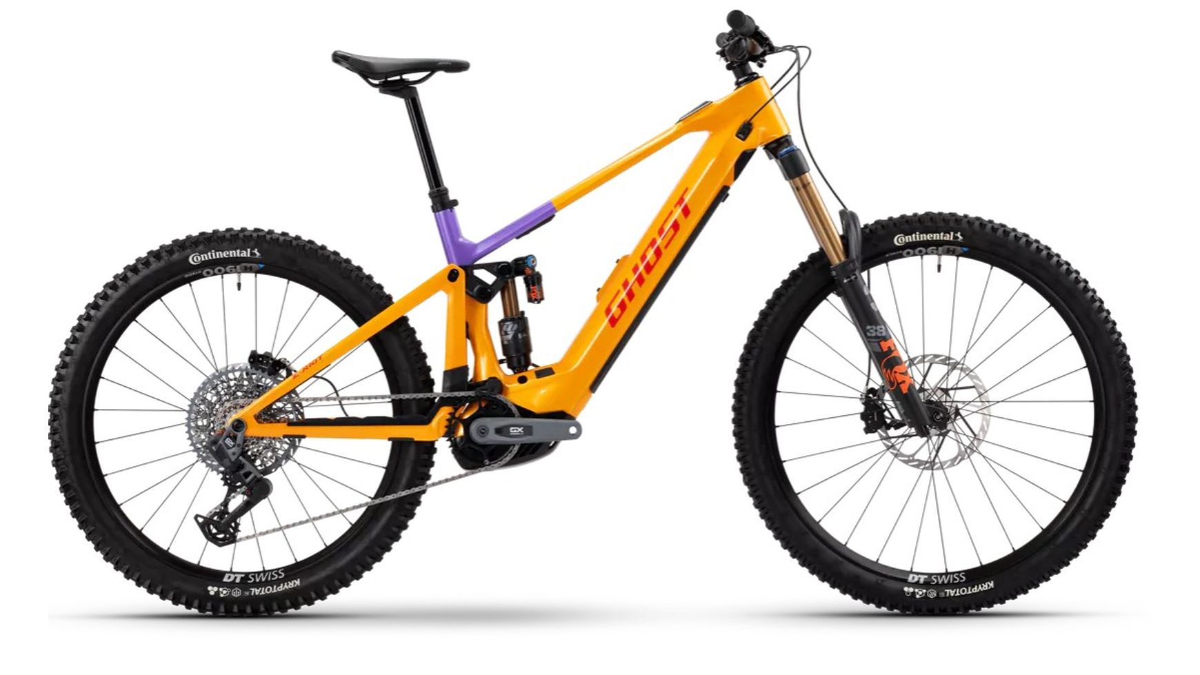 ghost mountainbike orange Ghost E-Riot Full Party