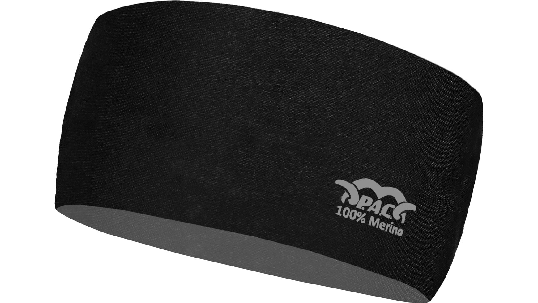P.A.C. Merino Headband Total Black image 0