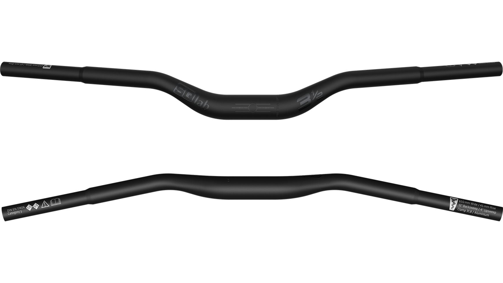 rise fahrradlenker SQlab Lenker 3 1/2 31,8 mm