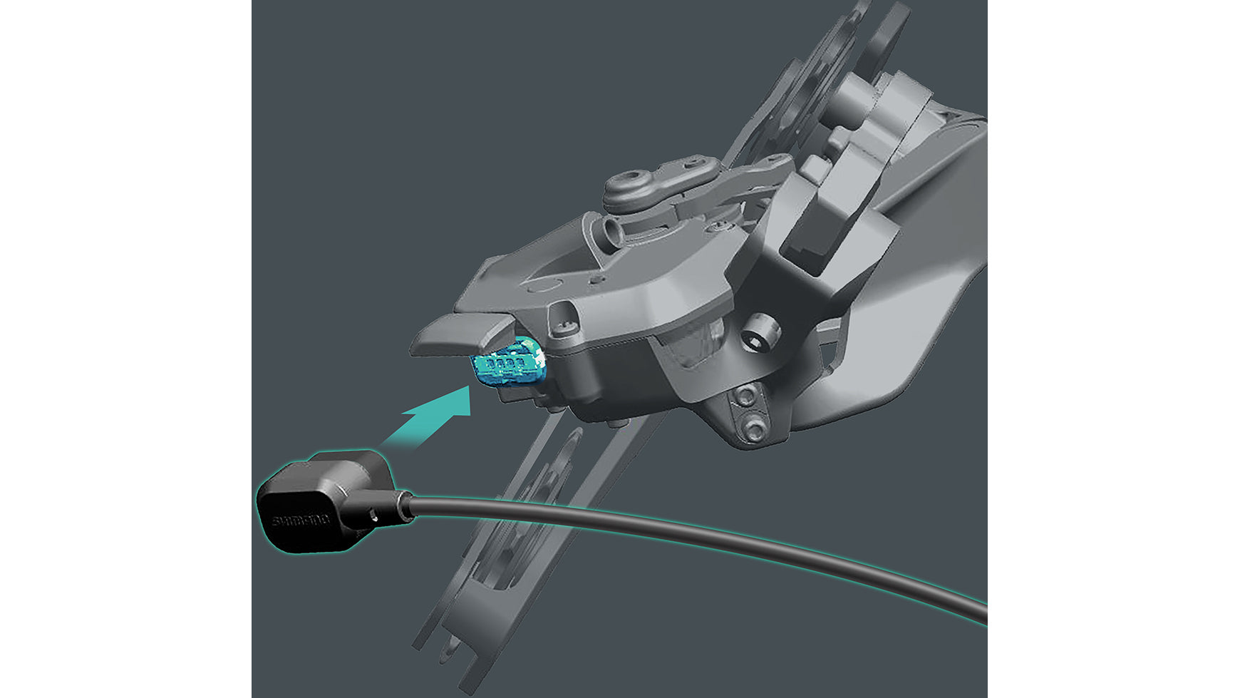 Shimano Ladekabel Di2 Akku intern image 1