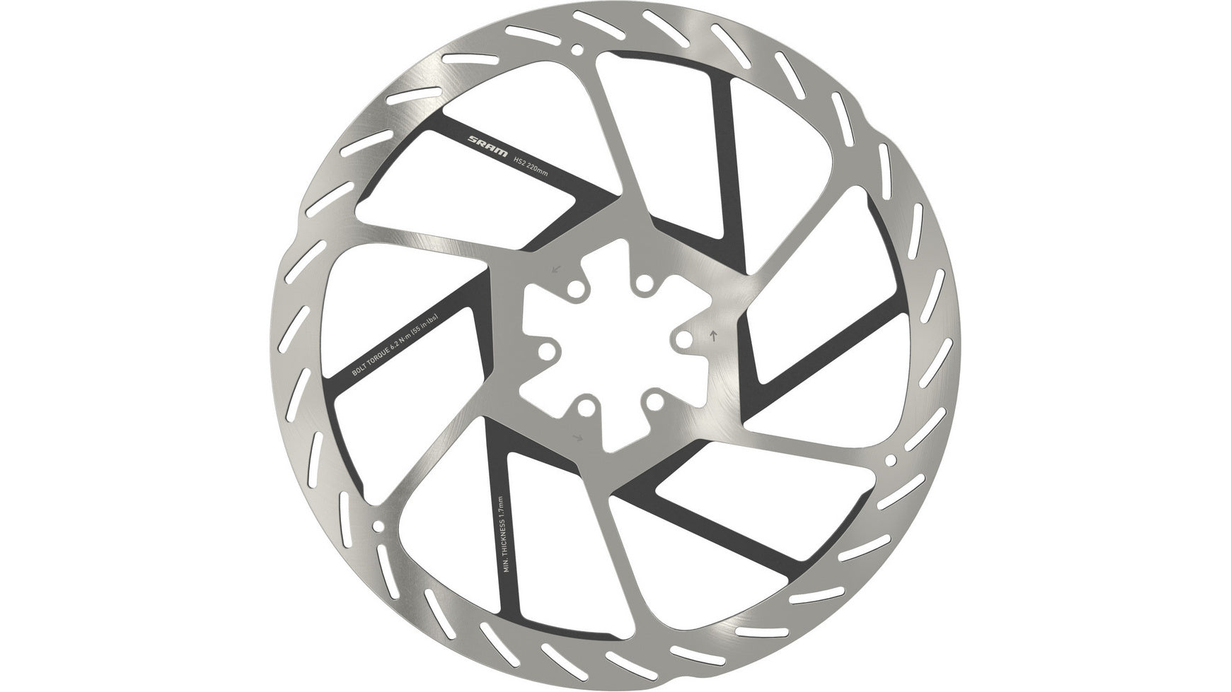 Sram HS2 Bremsscheibe 6-Loch image 3