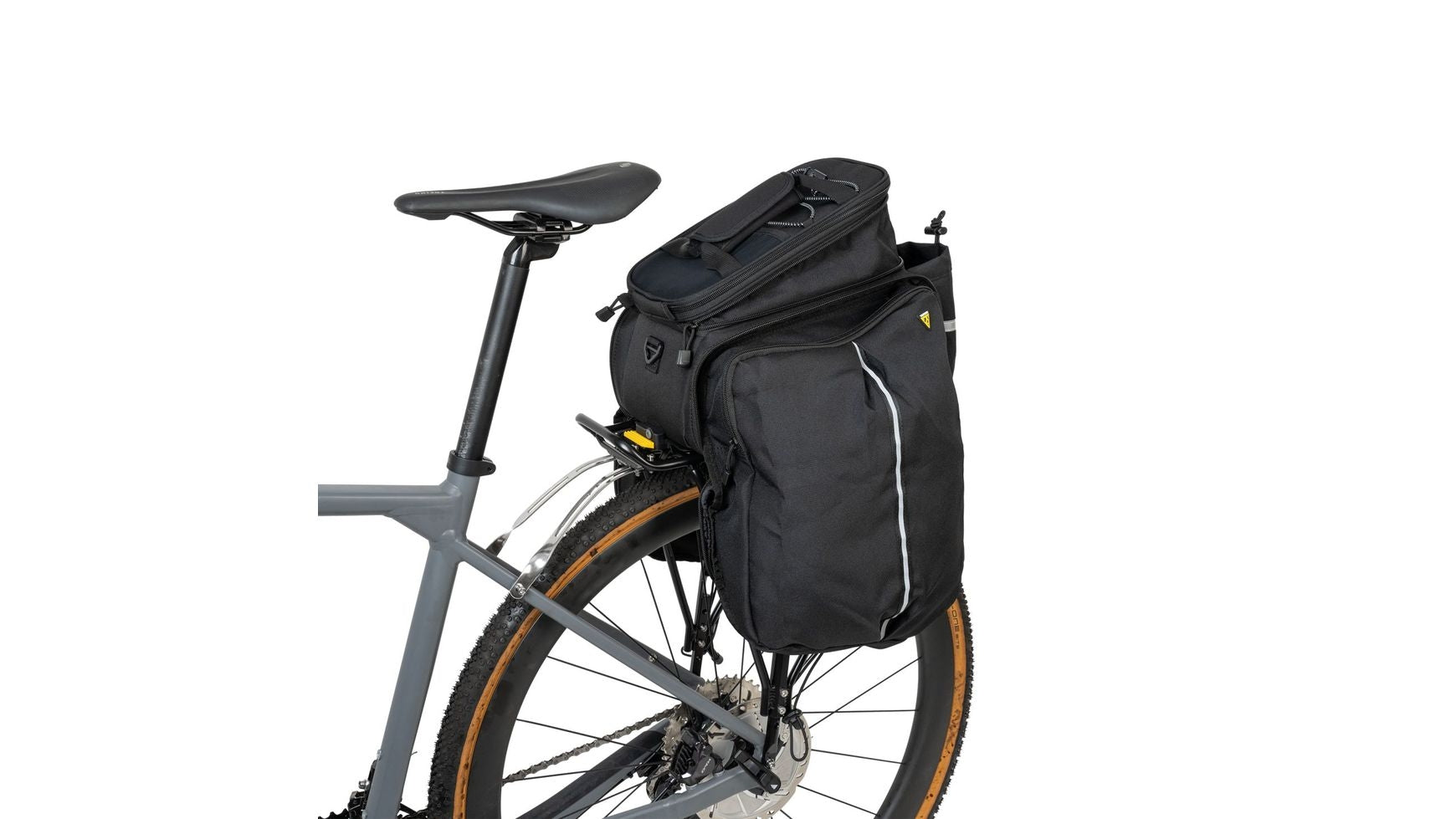 Topeak MTX TrunkBag DXP 2.0 Fahrradtasche am Gepäckträger montiert