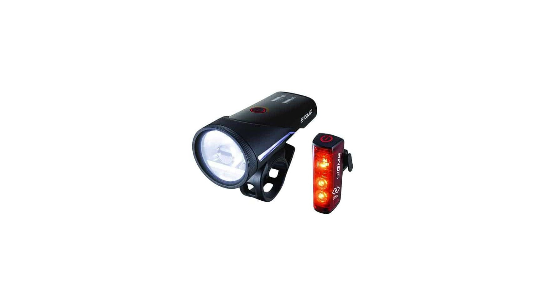 sigma fahrradbeleuchtung set Sigma Aura 100 Set mit Blaze Link