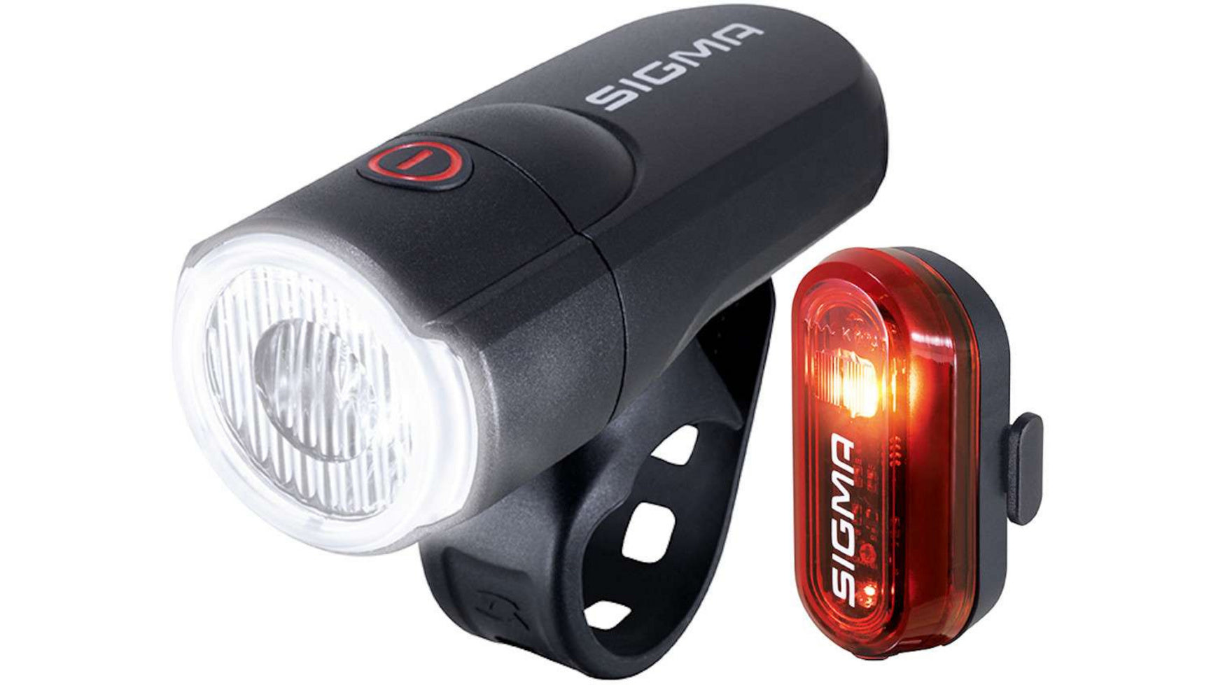 boc fahrradbeleuchtung Sigma Aura 30 FL / Curve RL Set