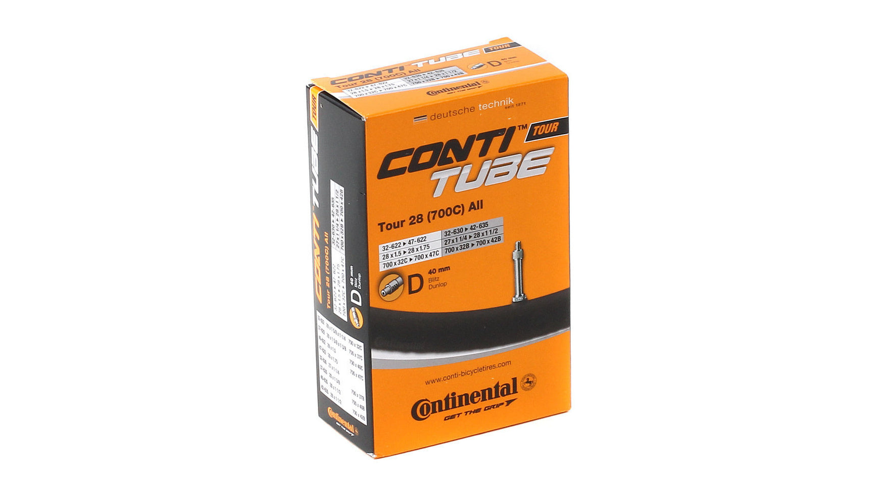 Conti Schlauch Tour 28 all D40 image 0