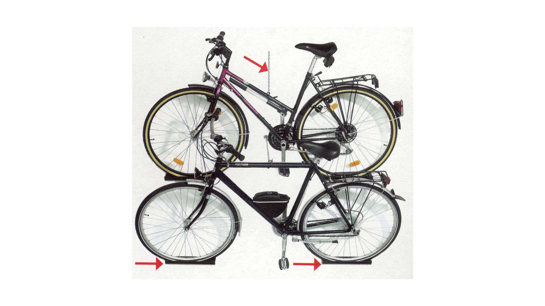 Gerda Fahrradwandhalter Schiene image 1