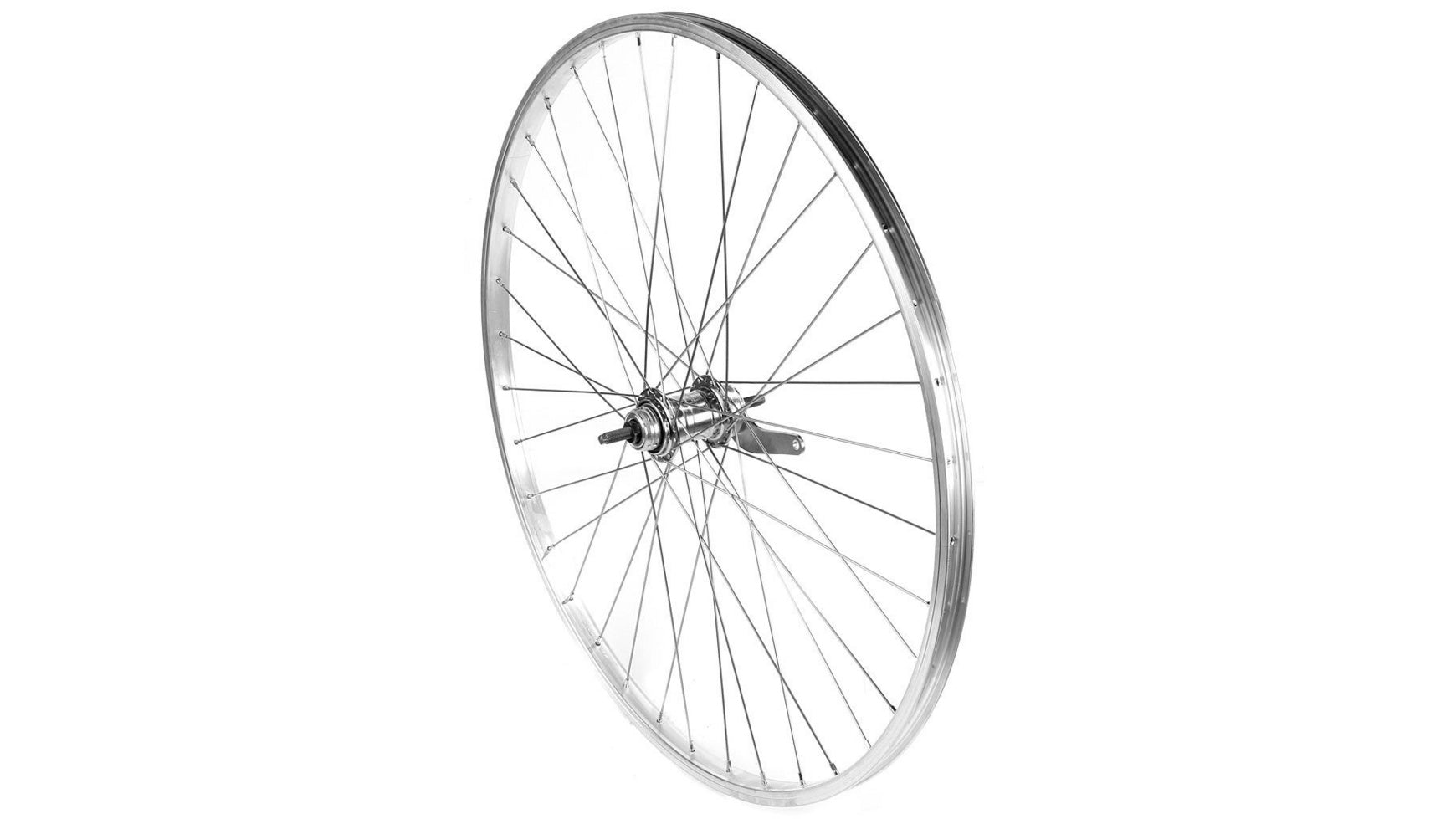 Hinterrad mit Rücktritt 28 Zoll silber image 0