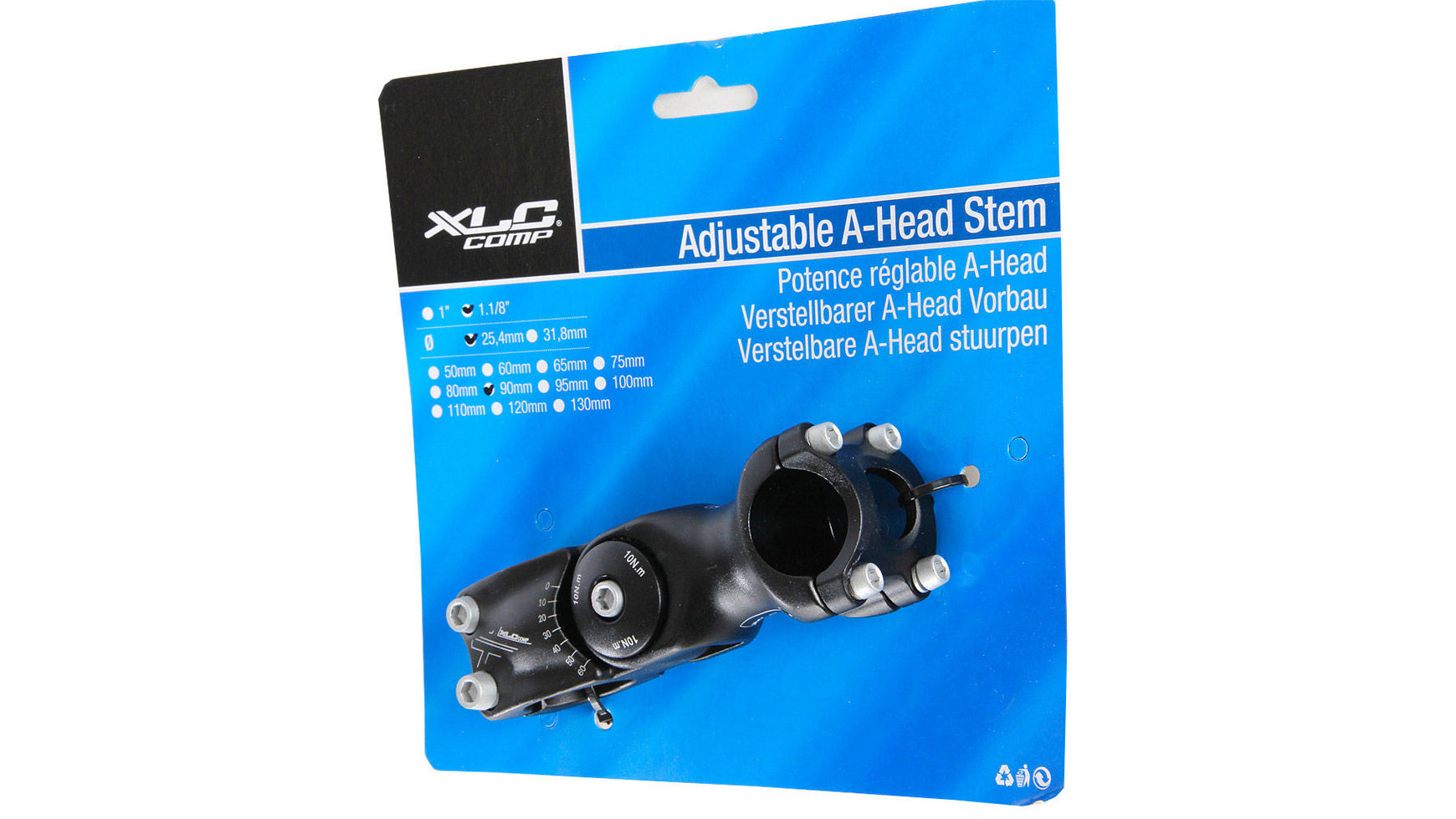 XLC Comp A-Head Vorbau ST-T14 image 0