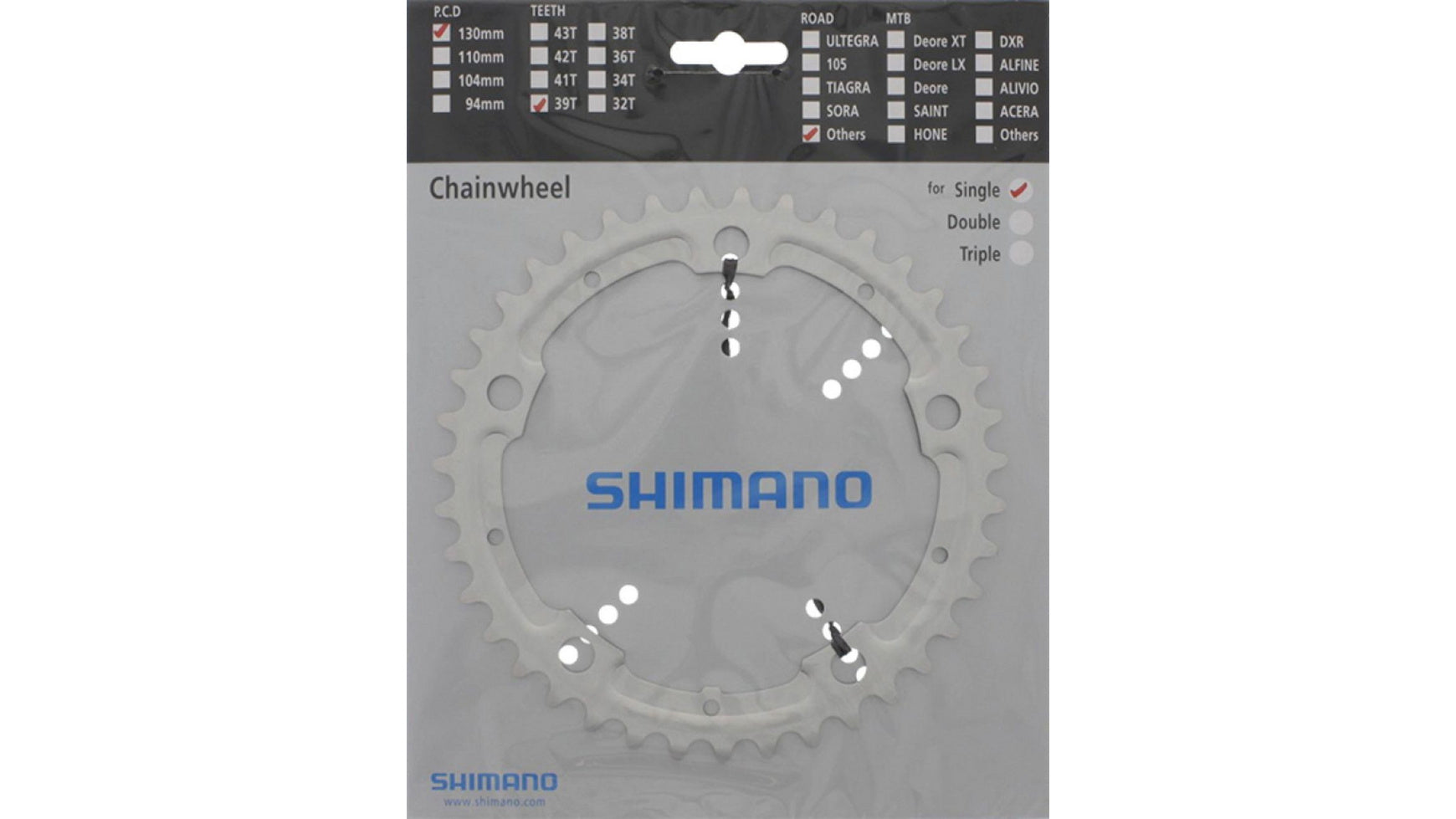 Shimano ALFINE FC-S500 Kettenblatt image 0