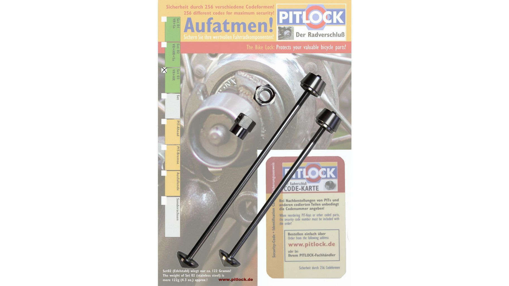 PIT LOCK Diebstahlsicher.-Set 03 image 0