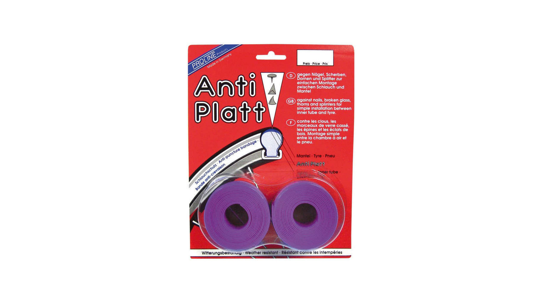 Proline Anti Platt Pannenschutz Antiplatt - violett - für 29 MTB