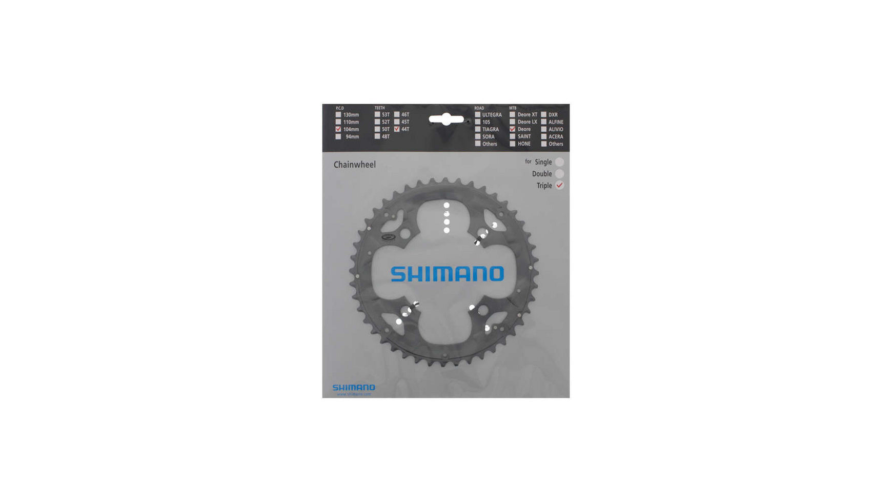Shimano FC-M590 KSR Kettenblatt image 0