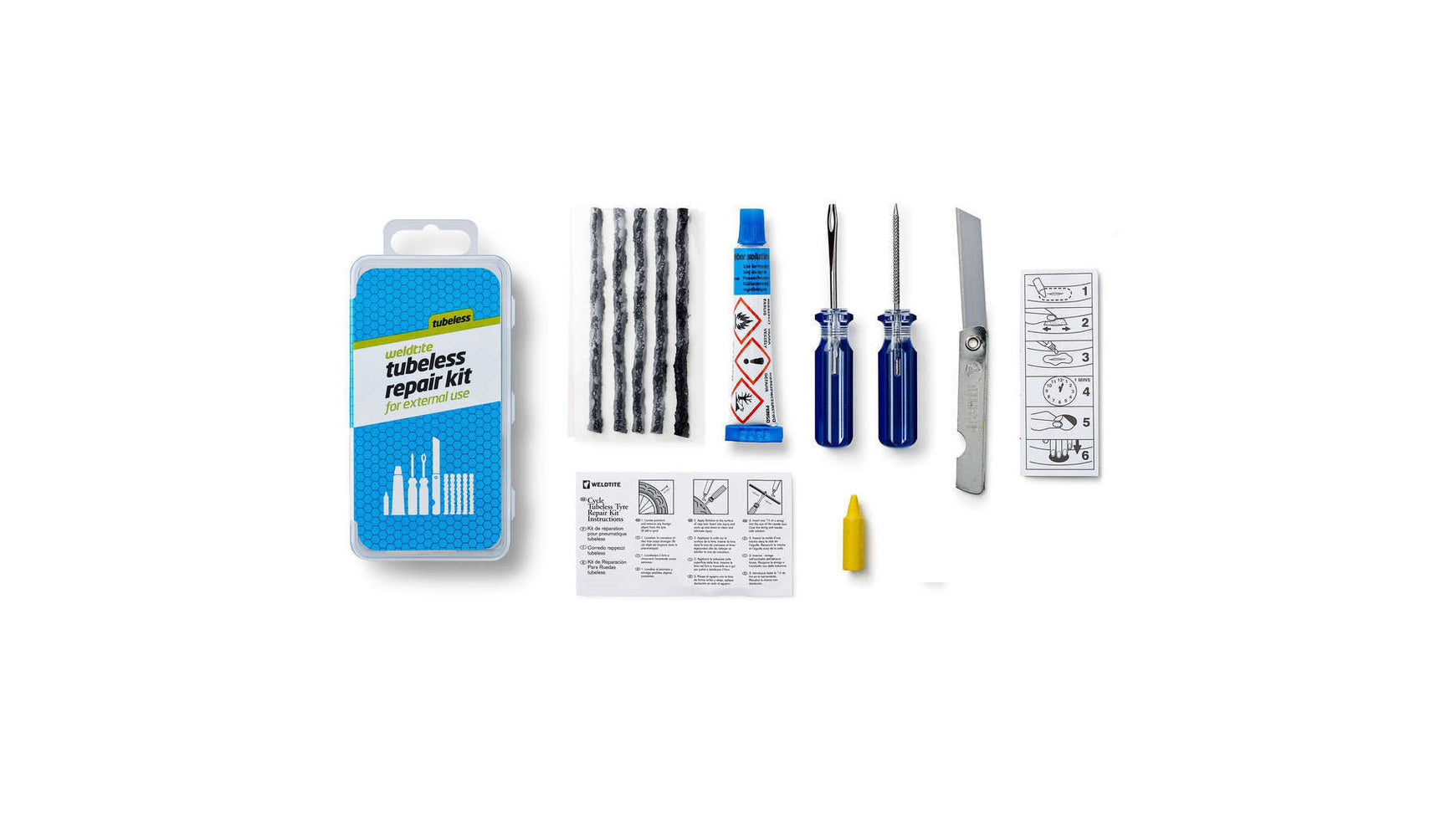 Weldtite Tubeless Repair Kit 2 image 0