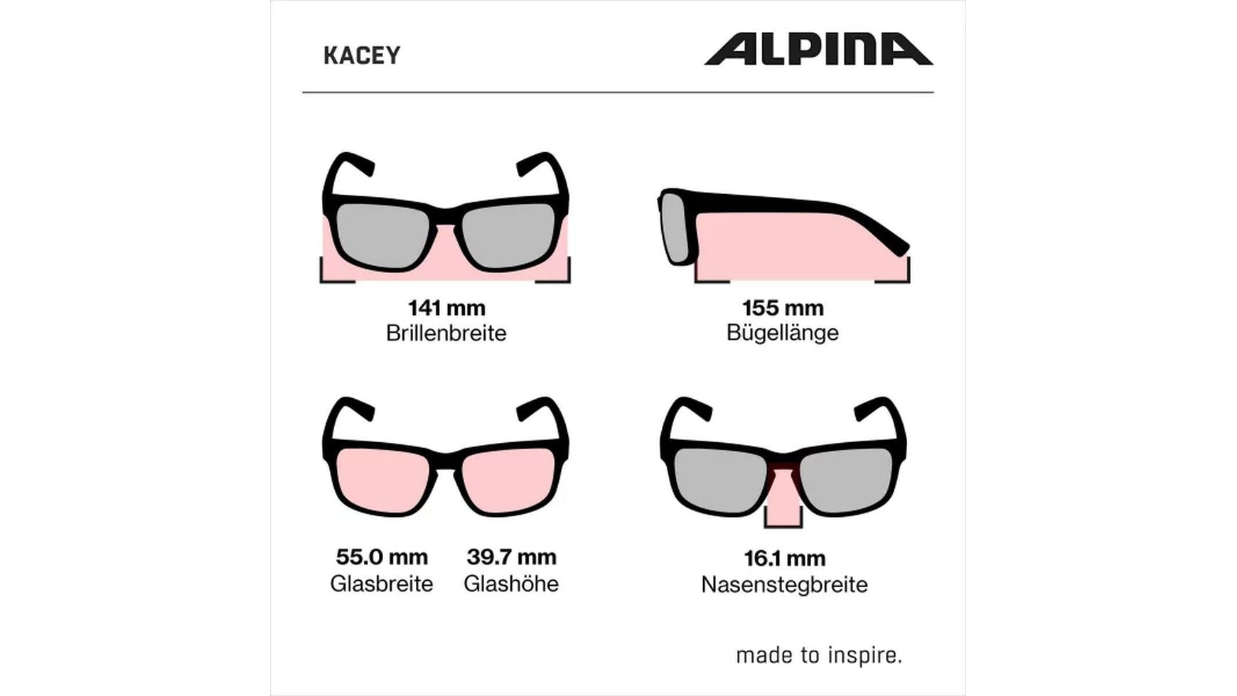 Alpina Kacey Fahrradbrille image 12