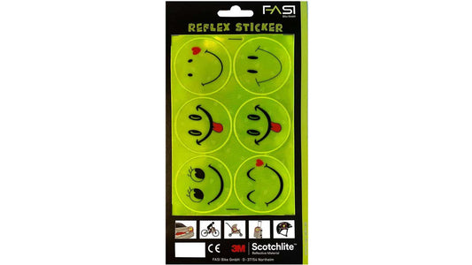 FASI Reflex Sticker Smiley image 0