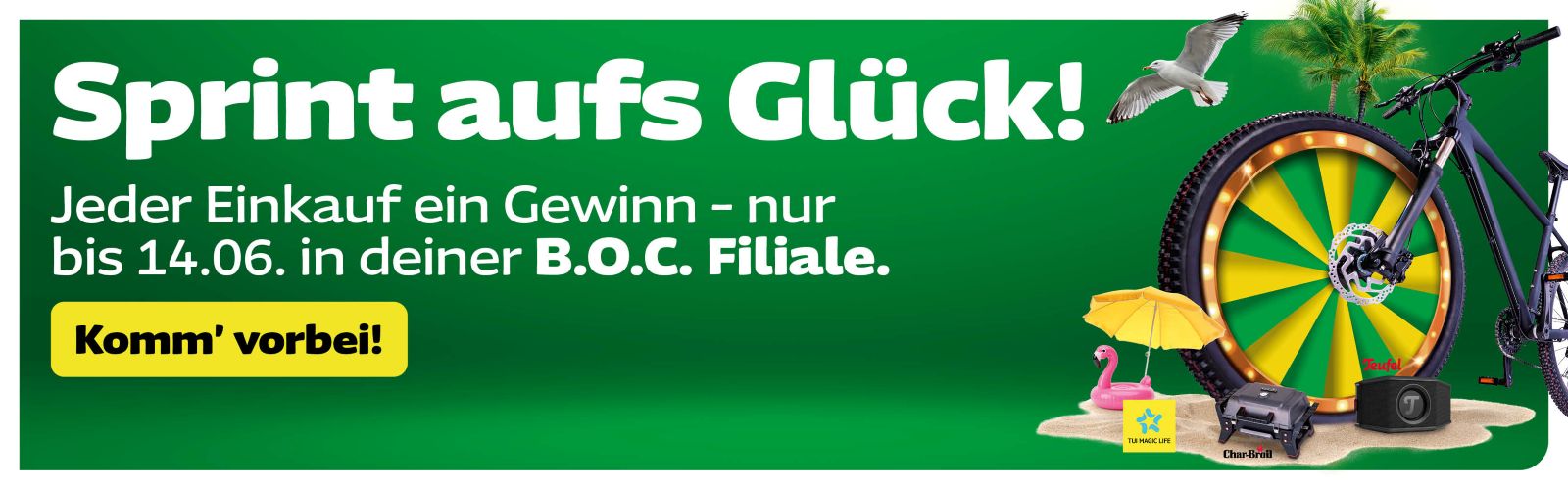 Gewinnspiel Sprint aufs Glück!