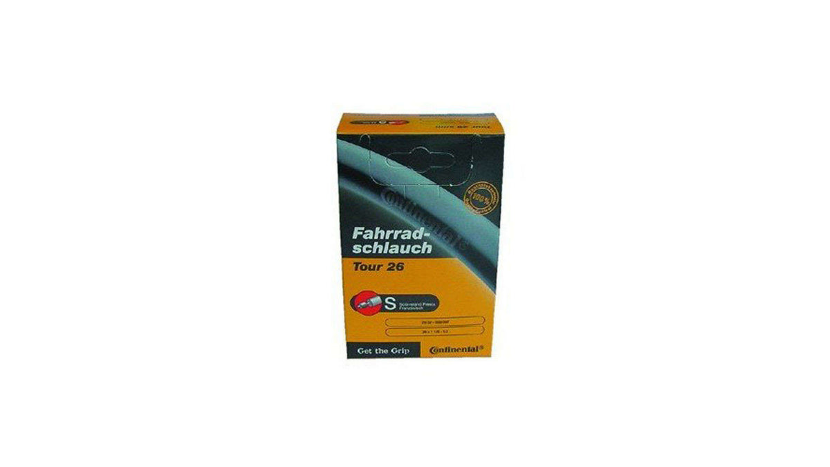 Continental CONTINENTAL Conti Schlauch Tour 26 Zoll SCHWARZ AUTOVENTIL AV