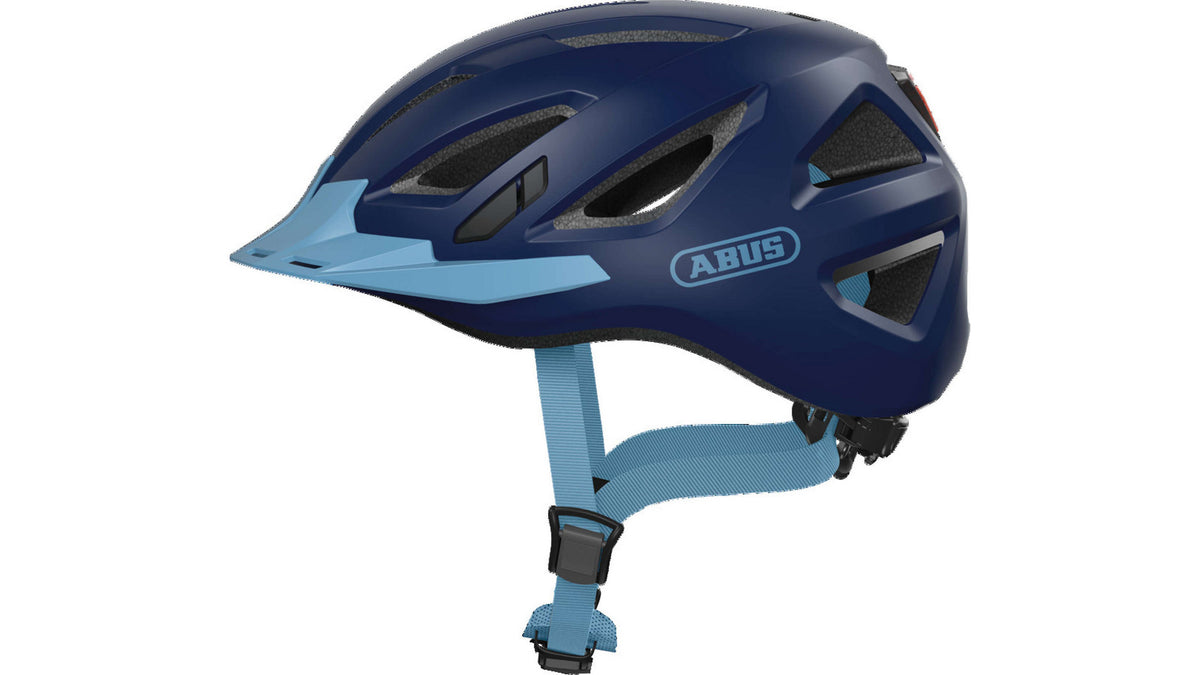 abus urbanaut fahrradhelm Urban-I 3.0 Urbanhelm Category:Trekkingrad_Aluminium  verstellbar Rental period:2 days HELMMATE: Pfiffiges Zubehör verstaut