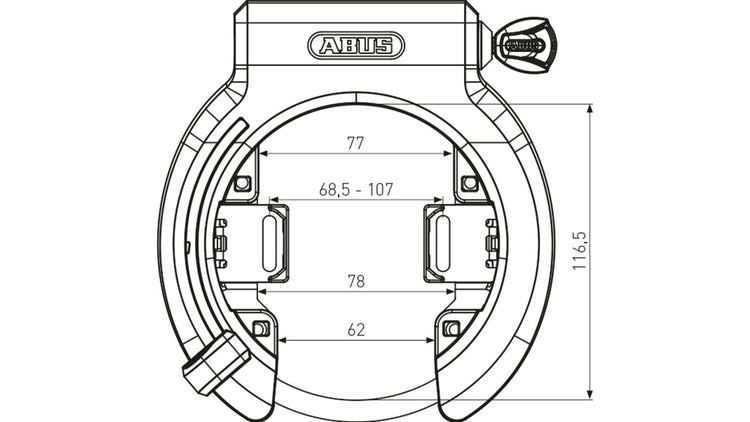 Abus Granit XPlus 6950M + 6KS/130 image 1