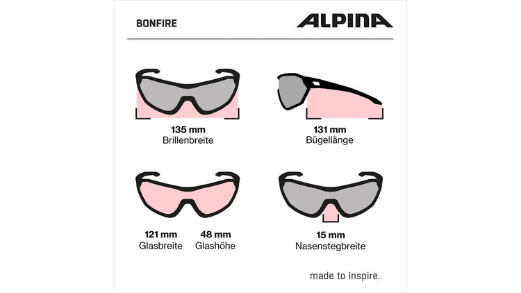 Alpina BONFIRE Fahrradbrille image 14