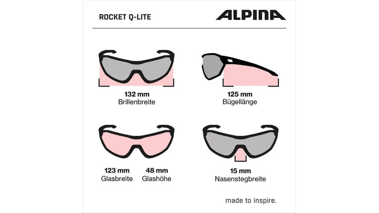 Alpina ROCKET Q-LITE Fahrradbrille image 4