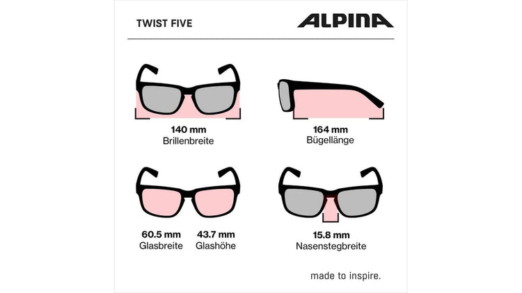Alpina TWIST FIVE V Fahrradbrille image 4