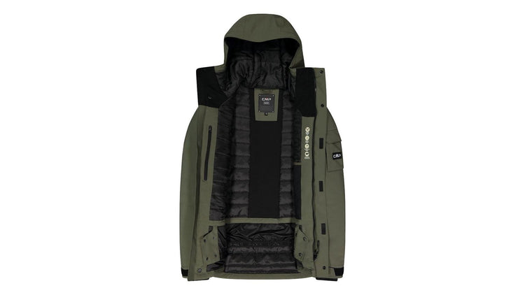 CMP MAN JACKET FIX HOOD image 1