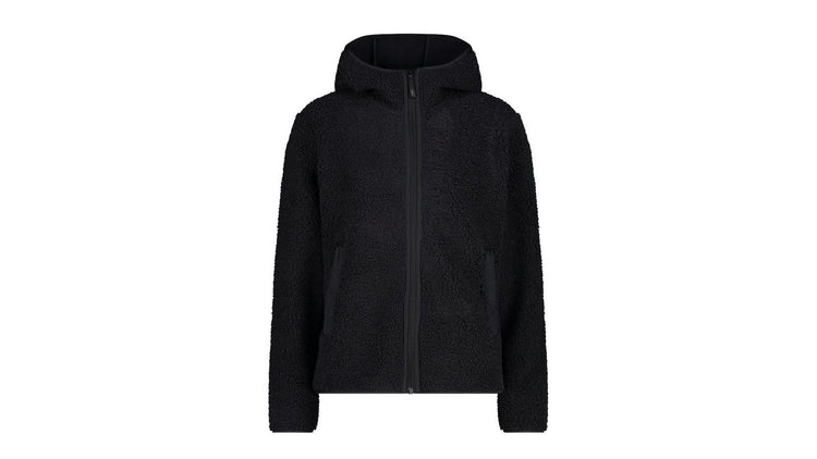 CMP WOMAN JACKET FIX HOOD TEDDY image 0