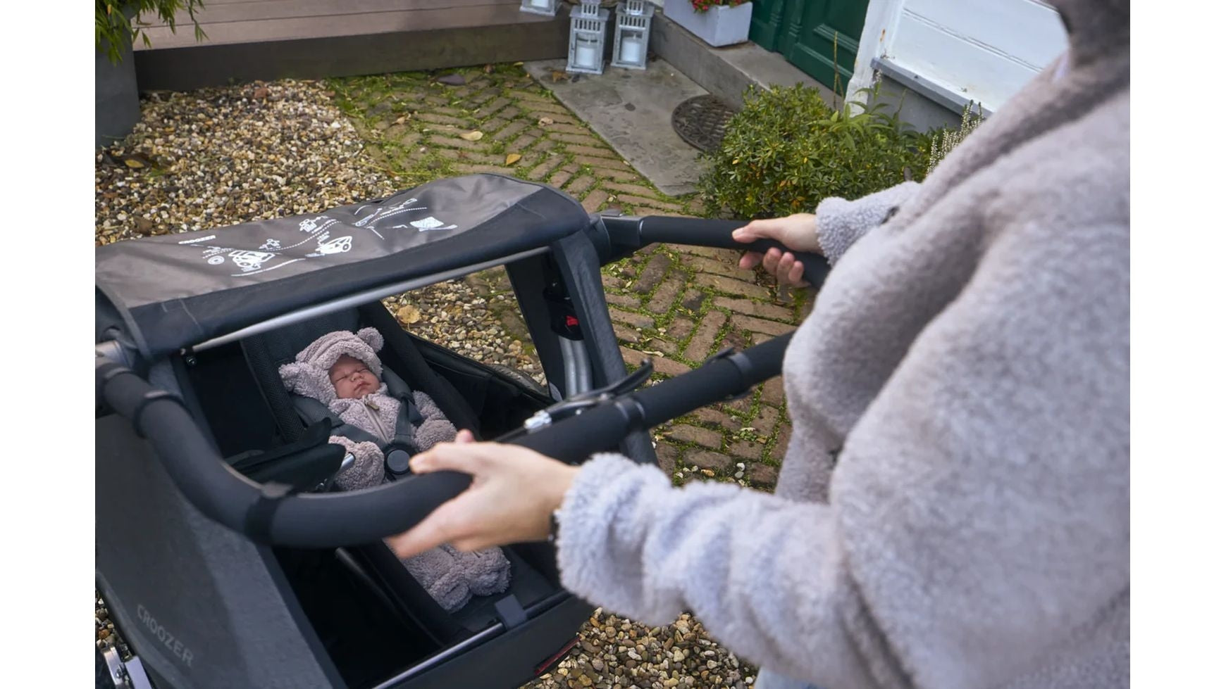 croozer fahrradanhänger babysitz Croozer Yuuna Kindermodul Babysitz