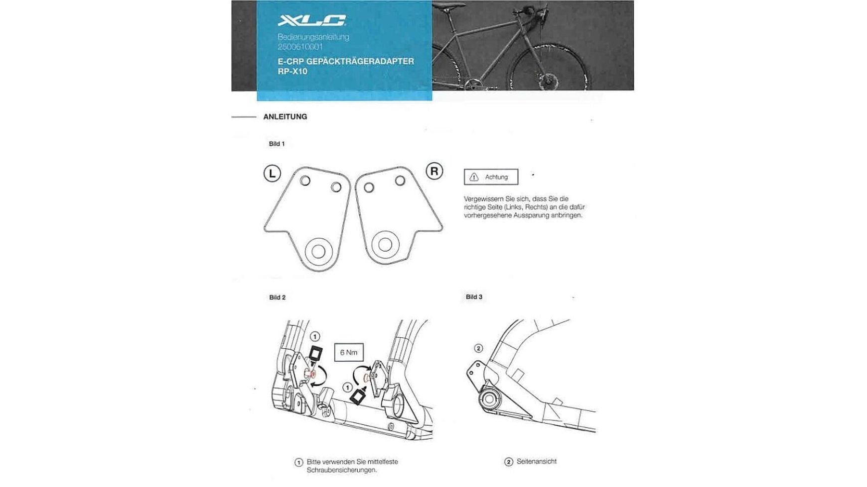 sigg fahrradcomputer anleitung Ghost/Haibike Adapter Gepäckträger