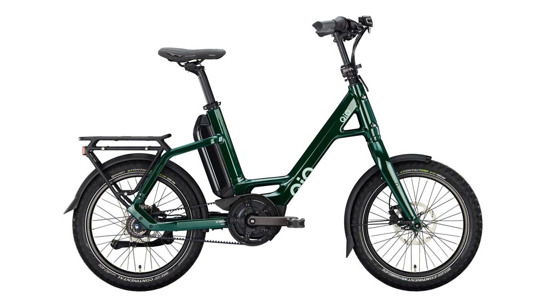 QiO EINS P-E Forest Green - 545 Wh - 20 Zoll - Compact (2025)