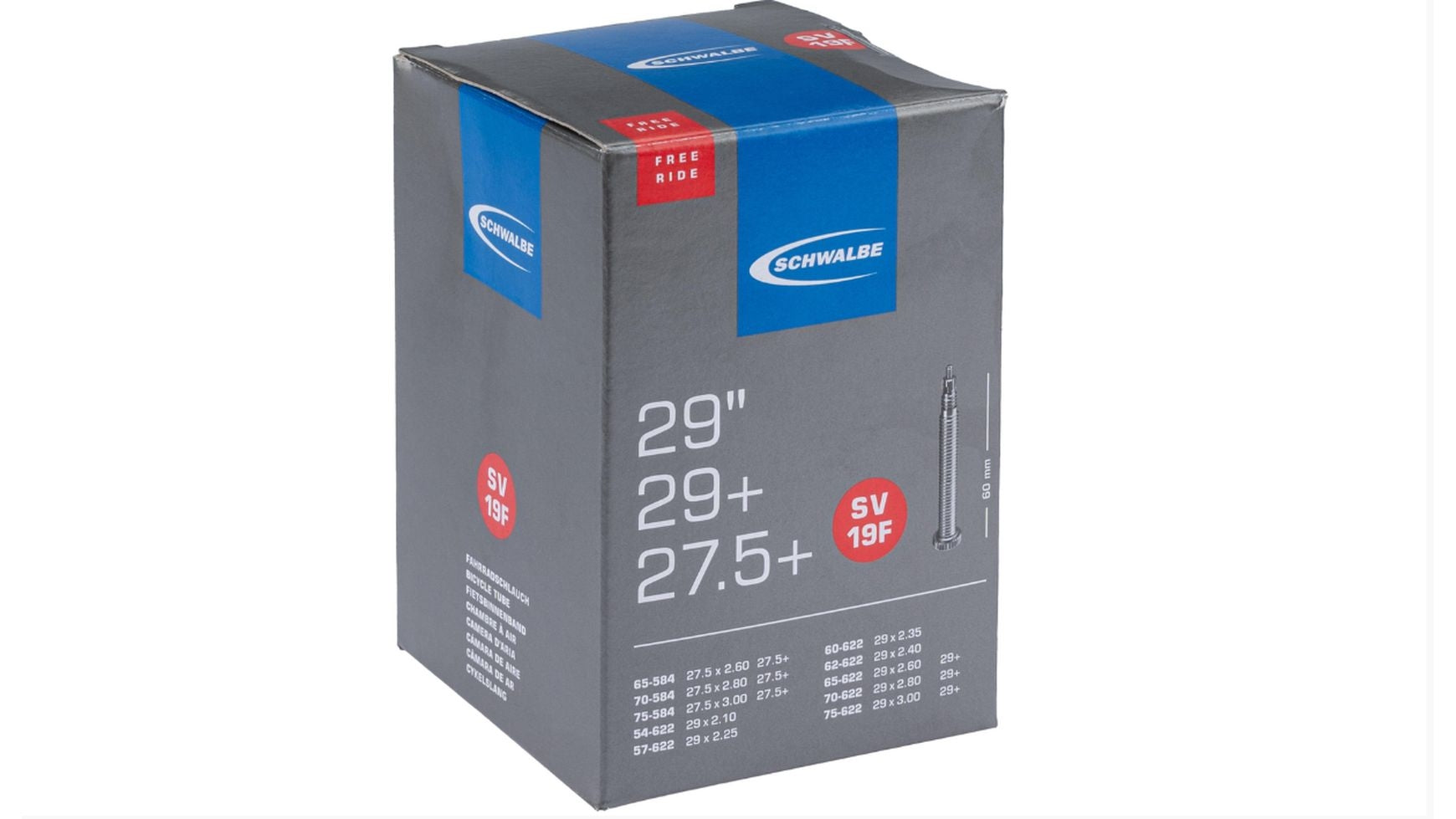 Schwalbe Schlauch SV19F 27,5+/29+ image 0