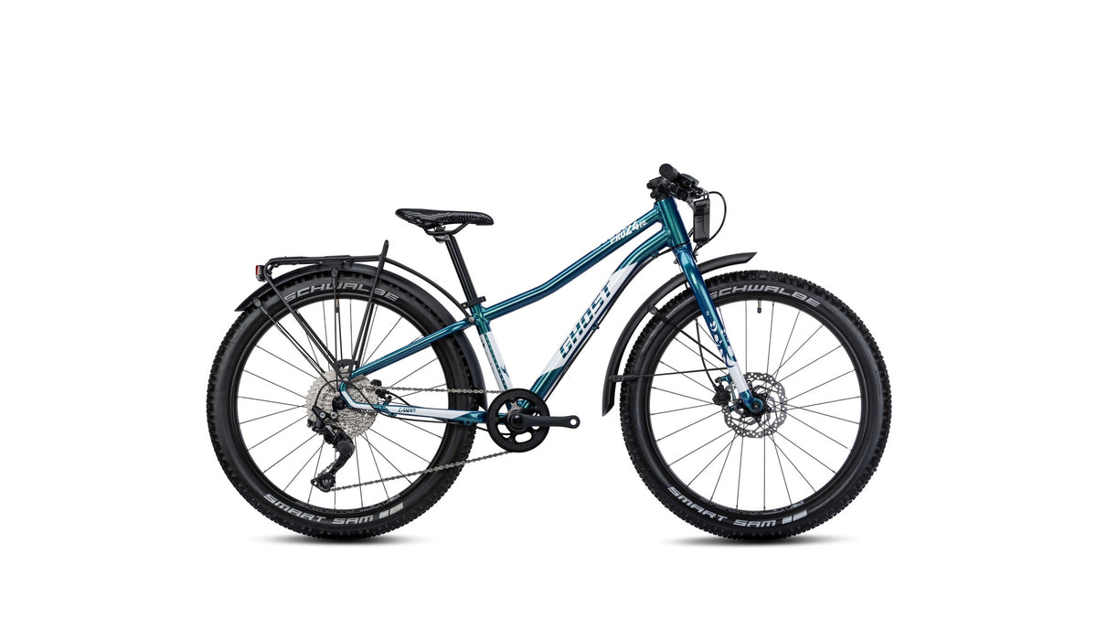 Ghost Lanao 24 Pro EQ, 24 Zoll, Alu, Shimano Deore, 10-G
