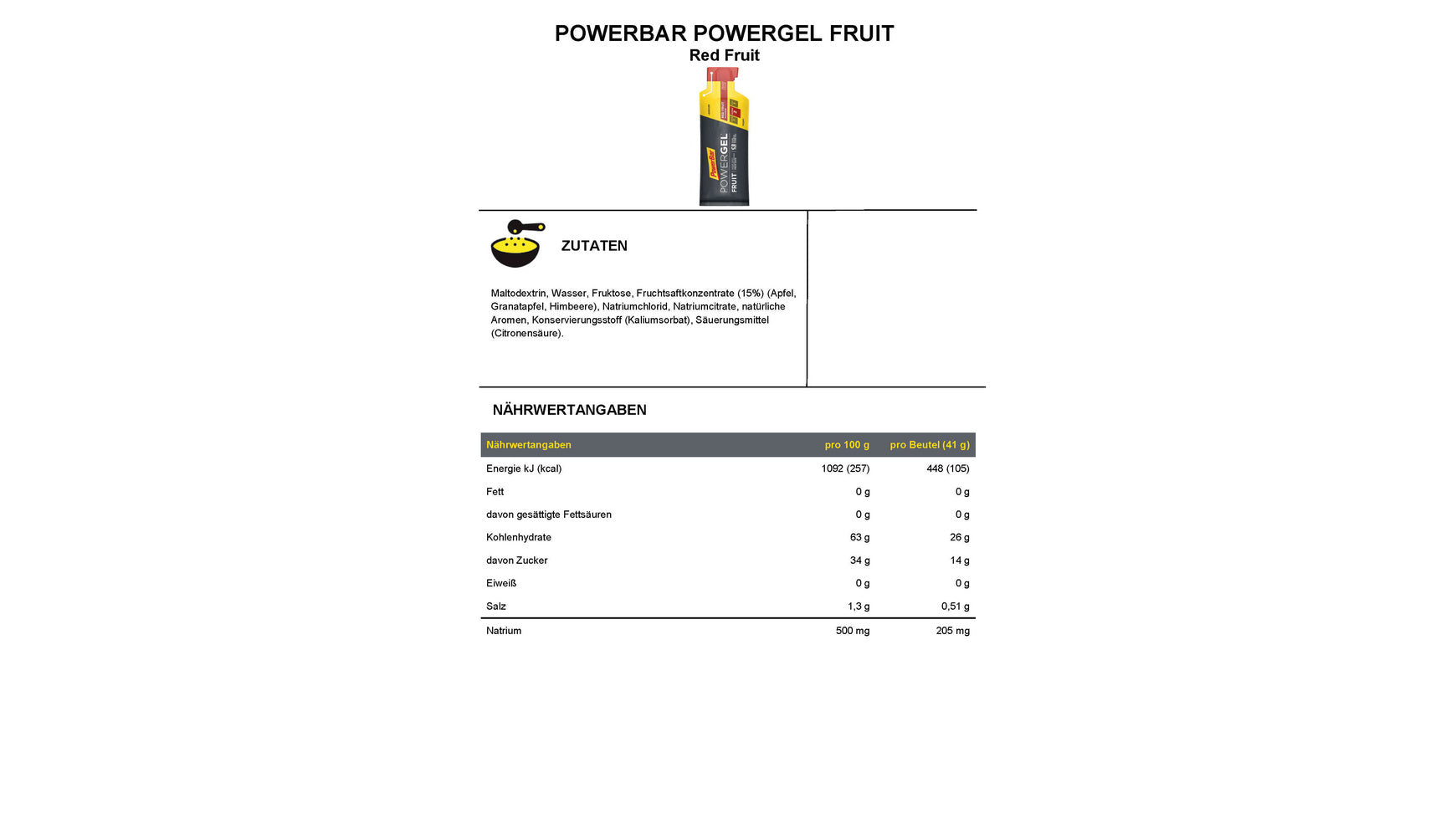 PowerBar PowerGel Multiflavour Pack image 1