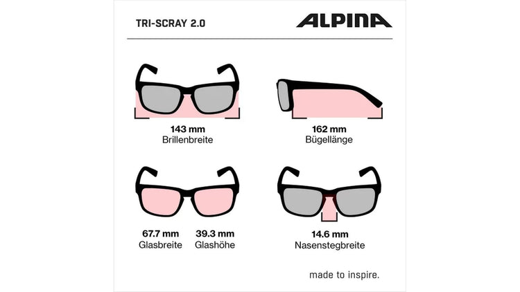 Alpina Tri-Scray 2.0 Fahrradbrille image 10